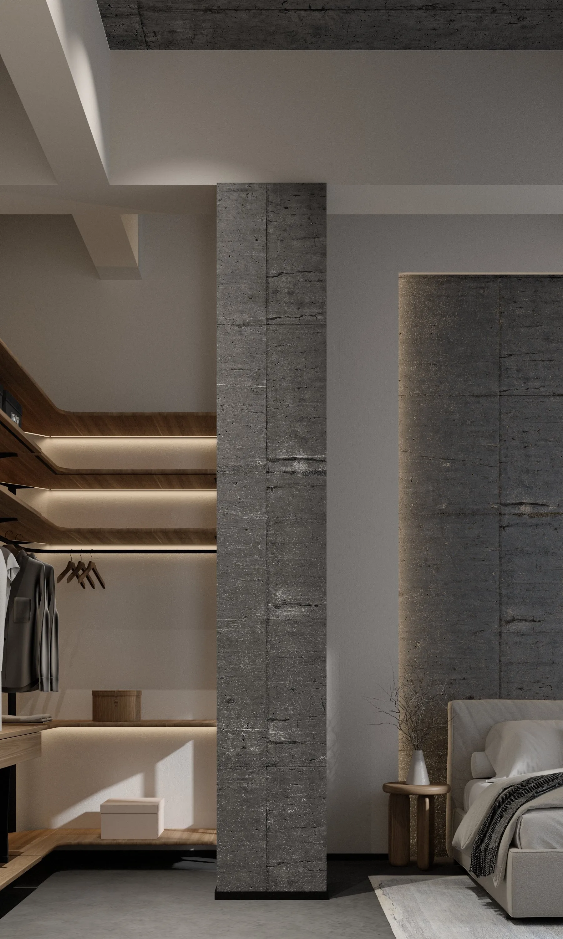 Master bedroom & dressing — 3