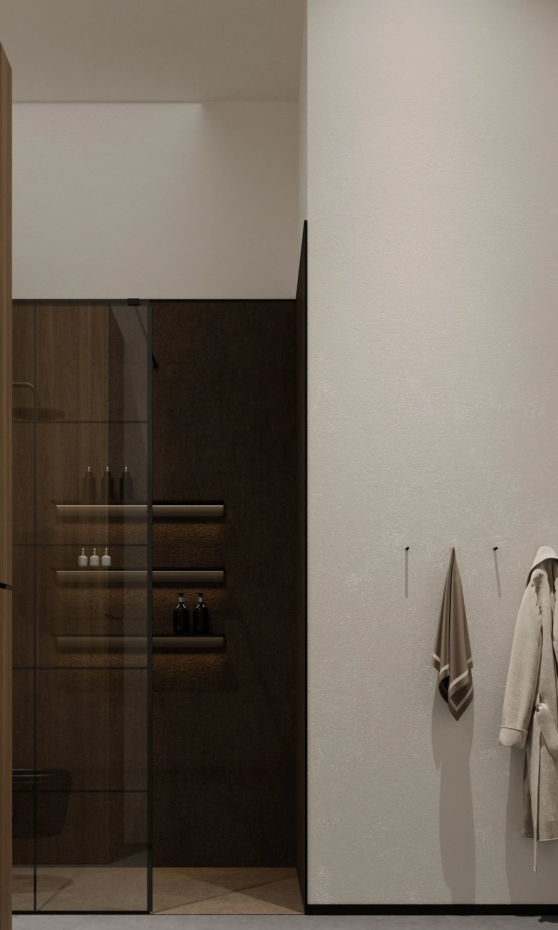 Bathrooms · wall-hung sanitaryware and matte finishes — 2